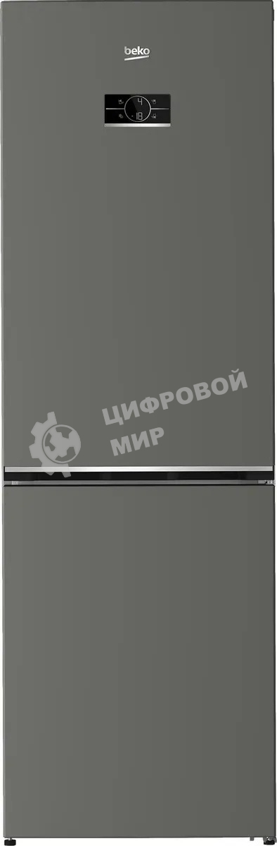 Холодильник Beko B3R0CNK362HG серый, двухкамерный, 220/100л, морозилка снизу No Frost