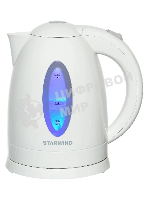 Чайник электрический Starwind SKP2211 1.7л. 2200Вт белый (корпус: пластик)