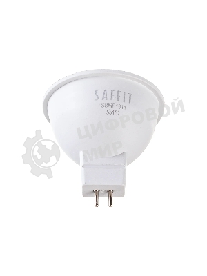 Лампа светодиодная SAFFIT SBMR1611 (55152) 11 вт 230в GU5.3 белый