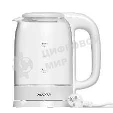 Чайник электрический Maxvi KE1741G белый
