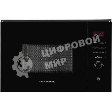 Встраиваемая микроволновая печь Kuppersberg HMW 650 BL встраиваемая, 38х56х55 см, 25л., 900Вт, 8 программ, гриль, черный
