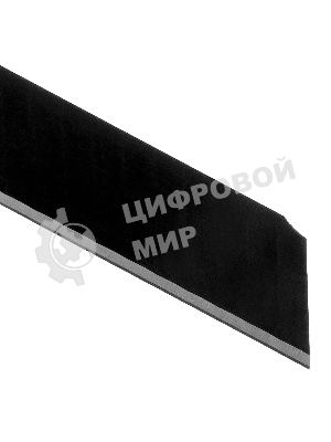 Лезвия Denzel 18 мм, сталь SK4 - 0,5 мм, супер острые, многосегментные, 5 шт.