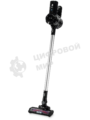 Пылесос вертикальный Vitek Starlight VT-8143 черный/серебристый, питание от аккумулятора, 35 Вт, уборка сухая, пылесборник 0.6 л, работа от АКБ max 30 мин