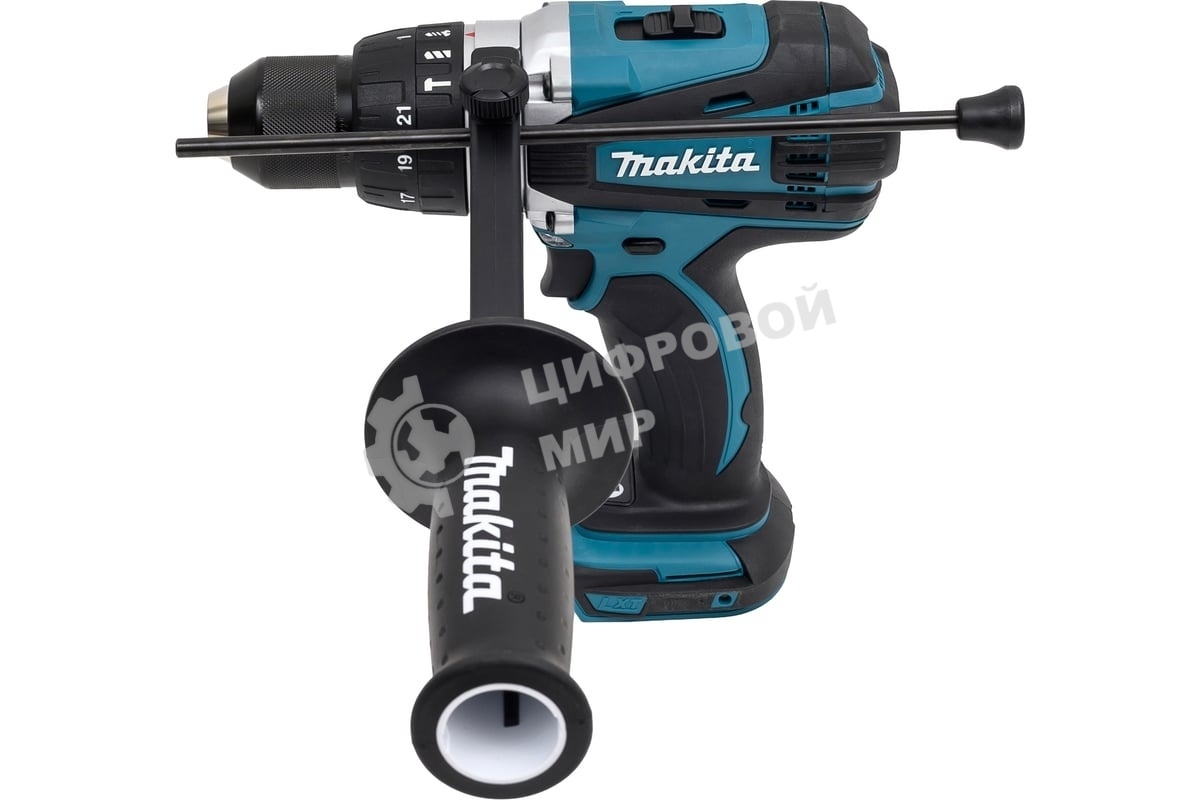 Дрель-шуруповерт аккумуляторная Makita DHP458Z Аккумуляторная, Ударная, Кейс