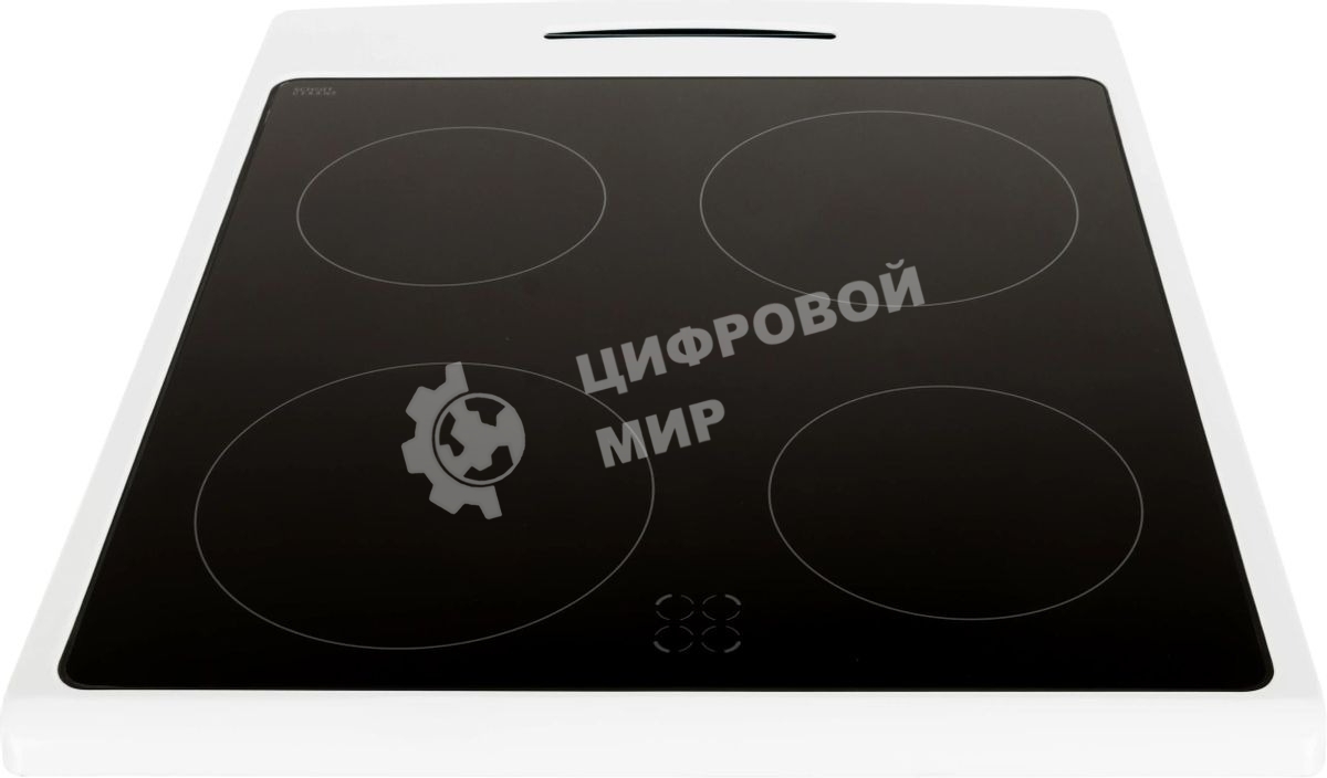 Плита электрическая Hansa FCCW54000 белый, конфорок 4 шт, духовка 68 л, 50 см x 85 см x 60 см