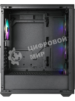 Компьютерный корпус Azza Forest черный без БП ATX 4x120мм 4x140мм 2xUSB 3.0 audio bott PSU