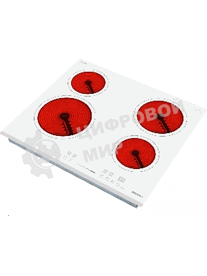 Варочная поверхность Hyundai HHE 6452 WG, белый