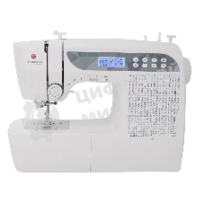 Швейная машина Comfort 1001 200 операций, 9 видов петель, жк дисплей, нитевдеватель, горизонтальный челнок, русск./англ. алфавит, плавная регулировка скорости на корпусе, регулятор давления лапки, нитевдеватель, возможность шитья двойной иглой, возможност