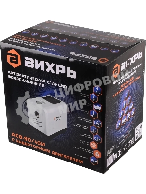 Насосная станция Вихрь АСВ-90/40И 500Вт 5400л/час (68/1/33)