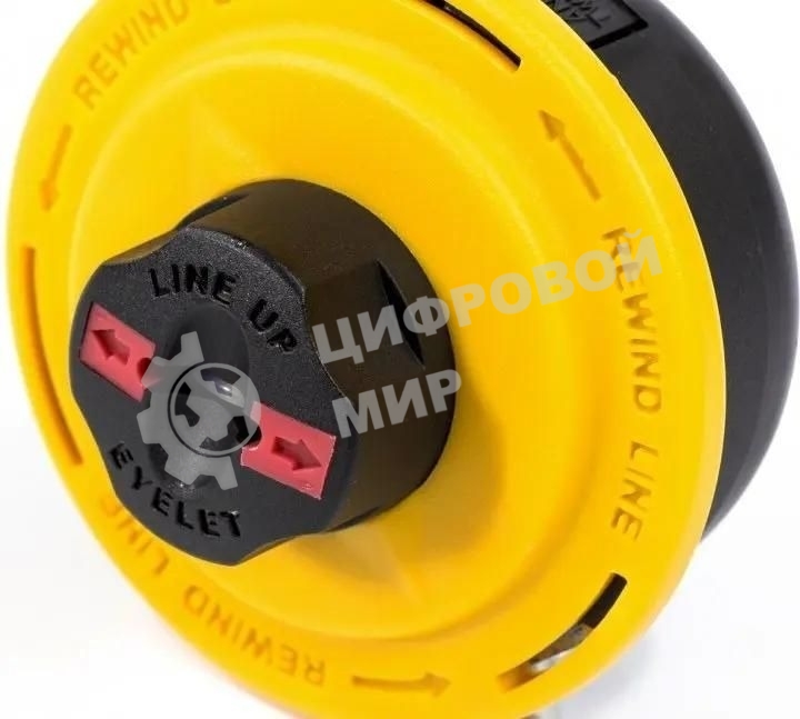Катушка Denzel тримм полуавтомат легкая заправка лески, 96324