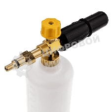 Пенокомплект Denzel FPB-1000 для моечных машин высокого давления, латунь