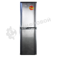 Холодильник ОРСК-176 MI металлик двухкамерный 200/160л морозилка снизу