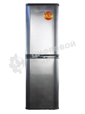 Холодильник ОРСК-176 MI металлик двухкамерный 200/160л морозилка снизу