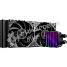 Система жидкостного охлаждения ID-Cooling DX240 MAX ARGb черный 120мм алюминий+медь 2150rpm 32.5db 4-pin 300W