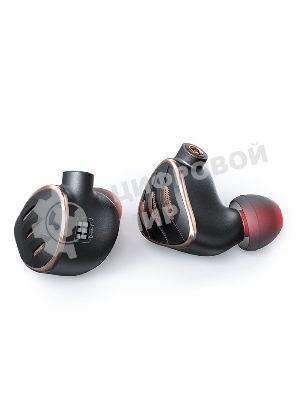 Проводные наушники FiiO FH5s черный/медный, внутриканальные, Jack 3.5/2.5/4.4 мм, сменные штекеры