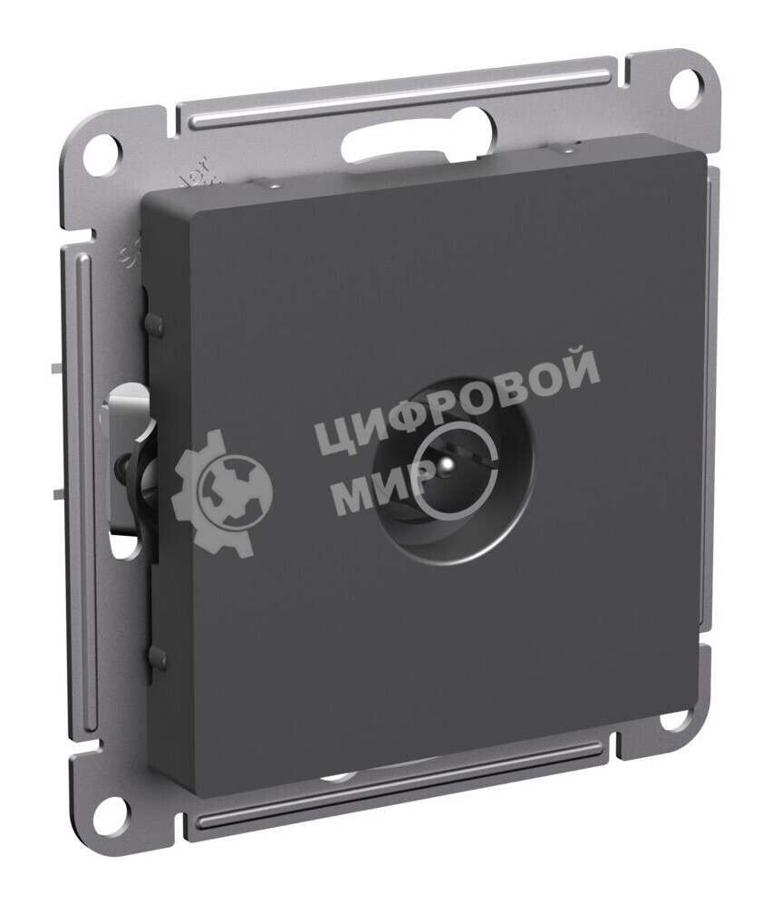 Антенна TV коннектор AtlasDesign механизм базальт SE