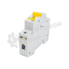 Выключатель автоматический IEK MVA31-1-010-B 10A тип B 6kA 1П 230В 1мод белый (упак.:1шт)