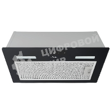 Встраиваемая вытяжка Monsher MASSY 60 Noir, 52 см, сенсорное управление, 3 скорости, 650 м3/ч, LED освещение, таймер, черный