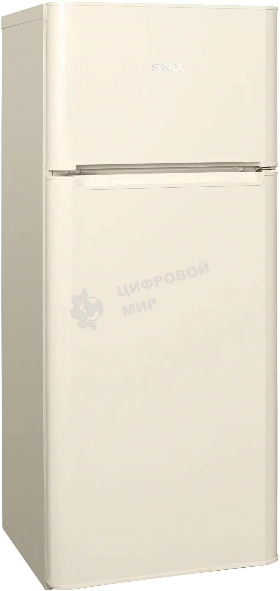 Холодильник Stinol TS 145 E бежевый двухкамерный 194/51 л морозилка сверху