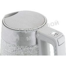 Чайник электрический Haier HK-501 1.7л. 2400Вт серый корпус: стекло/пластик (TD0036930RU)