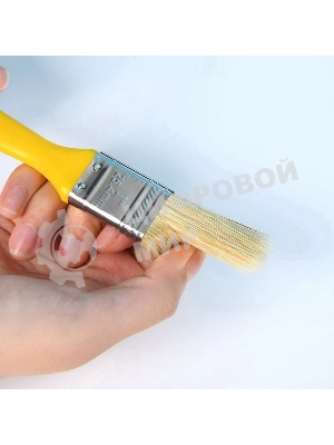 Кисть малярная с пластиковой ручкой Deli DL509111 25мм, натуральная щетина