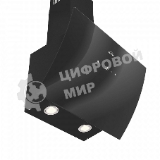 Вытяжка каминная Elikor Wave BK 60 черный, 60 см, 750 куб. м/ч, 56 дБ