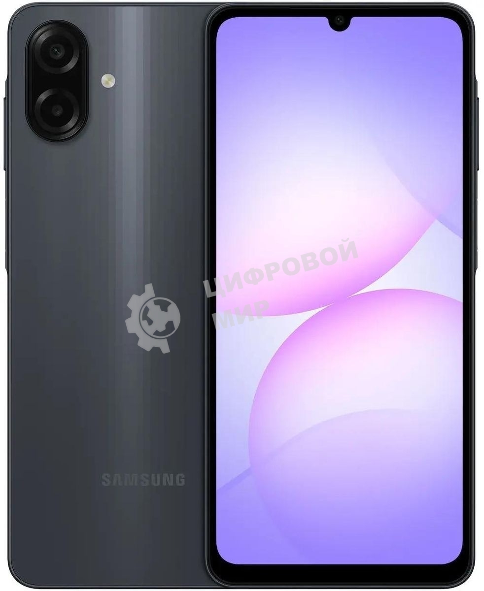 Смартфон Samsung Galaxy A07 6/128Gb черный