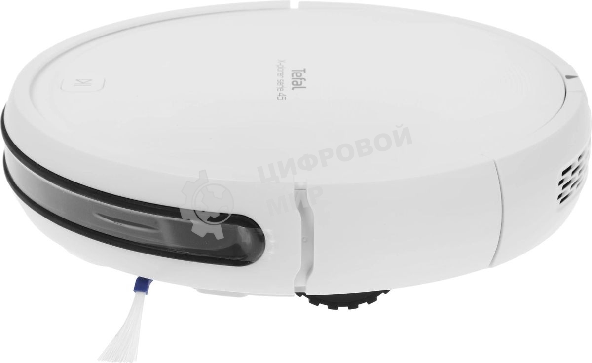 Робот-пылесос Tefal RG8227WH белый, 2600 мА·ч Li-Ion, уборка сухая, пылесборник контейнер 0.44 л