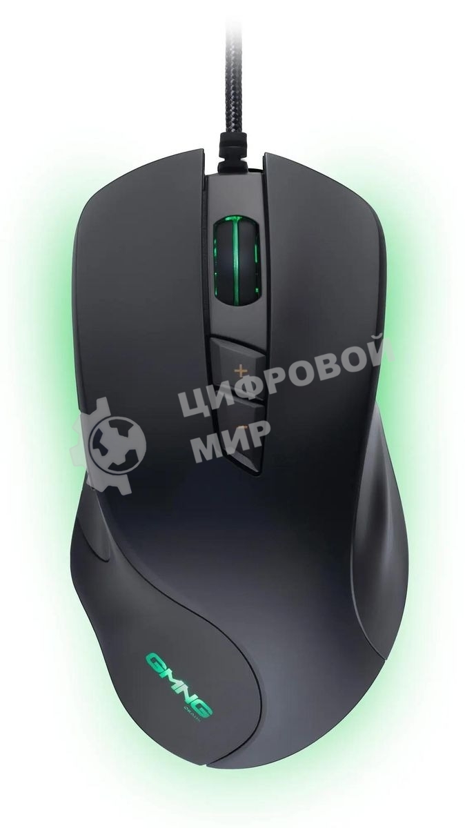 Мышь проводная GMNG 940GM черный, 12800 dpi, USB, кнопки - 7