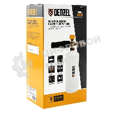 Пенокомплект Denzel FPB-1000 для моечных машин высокого давления, латунь