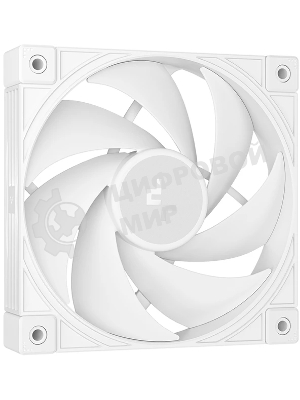 Кулер для процессора DEEPCOOL AK700 DIGITAL WH LGA1851/1700/1200/115X/AM5/AM4 (9шт/кор, TDP 260W, PWM, Fan 120mm, 7 тепл. трубок, Copper Base, белый) RET