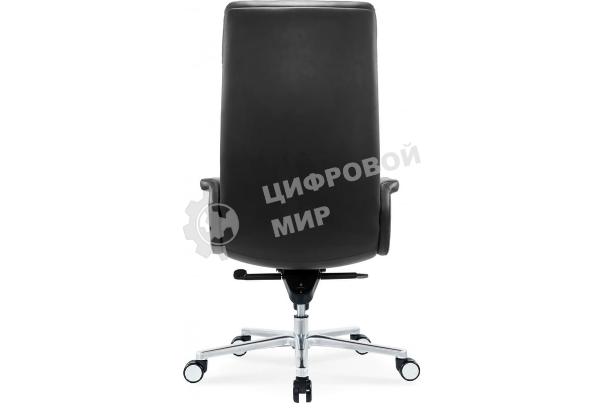 Кресло руководителя Cactus CS-LBK-AMSTERDAM кожа, крестов. алюминий