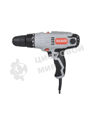 Дрель-шуруповерт Ресанта СШ-550-2, 550 Вт, 36 Нм, щеточный