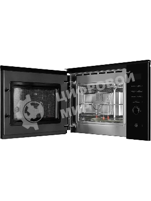 Встраиваемая микроволновая печь Kuppersberg HMW 650 BL встраиваемая, 38х56х55 см, 25л., 900Вт, 8 программ, гриль, черный