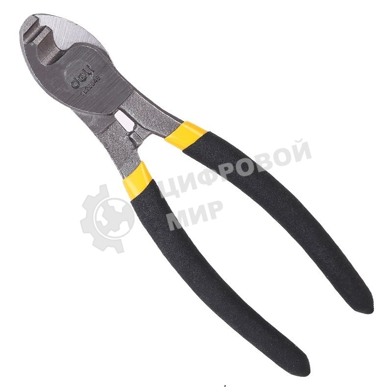 Кабелерез Deli DL20048 150мм, максимальный диаметр реза 9мм (590357)