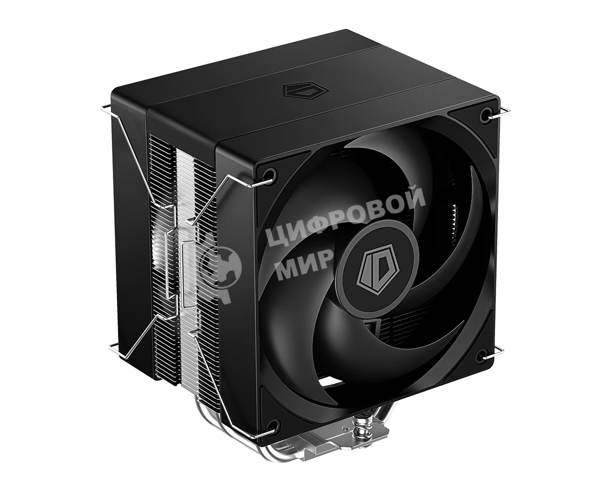 Кулер для процессора ID-COOLING SE-214-XT V2 PLUS черный, алюминий/медь, 2000 об/мин, 27.2 дБ, 4 pin, 220 Вт, высота 150 мм
