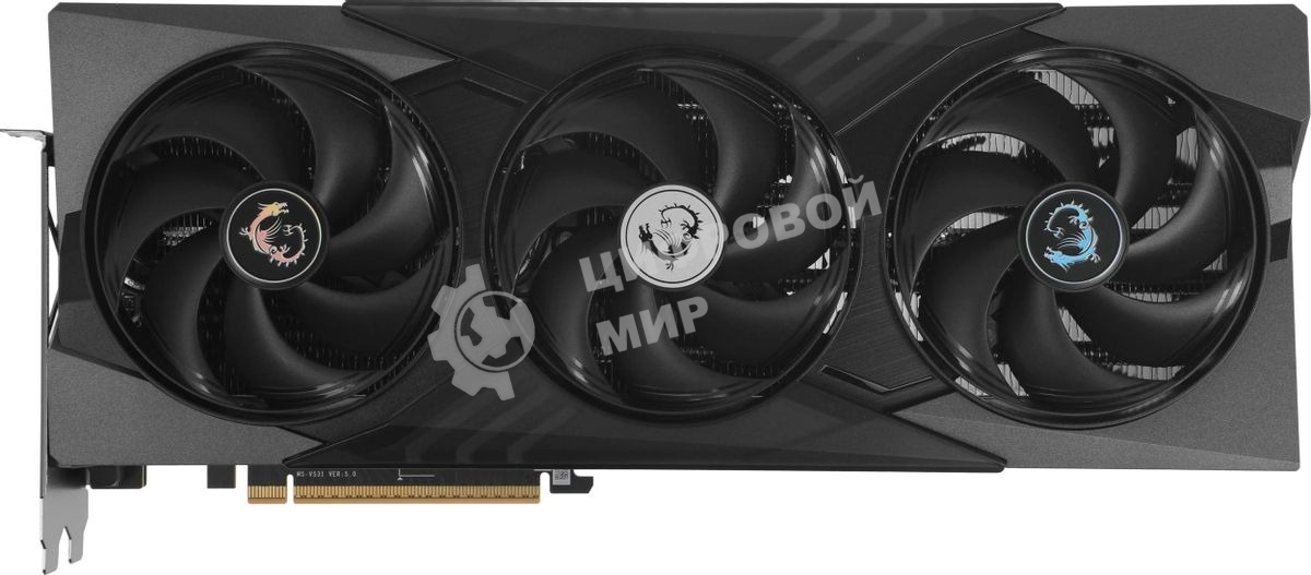 Видеокарта MSI GeForce RTX 5070 Ti 16G GAMING TRIO, 16Gb GDDR7, 256 bit, HDMIx1, DPx3, GPU 2452 MHz