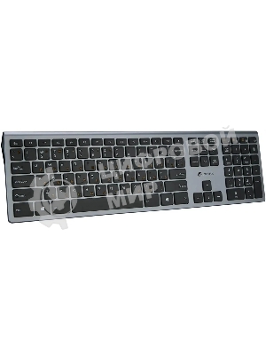 Клавиатура Oklick 890S проводная, USB Type-A, серый