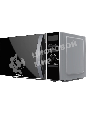 Микроволновая печь SUPRA 20TSG55 серебристый, 20 л, 700 Вт, переключатели - кнопки, поворотный механизм