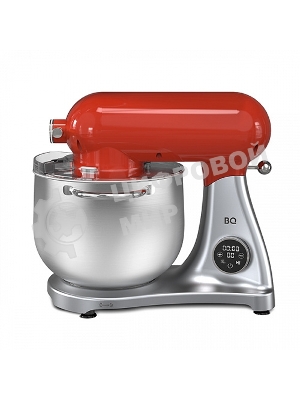 Планетарный миксер BQ MX851 Красный-Серебристый
