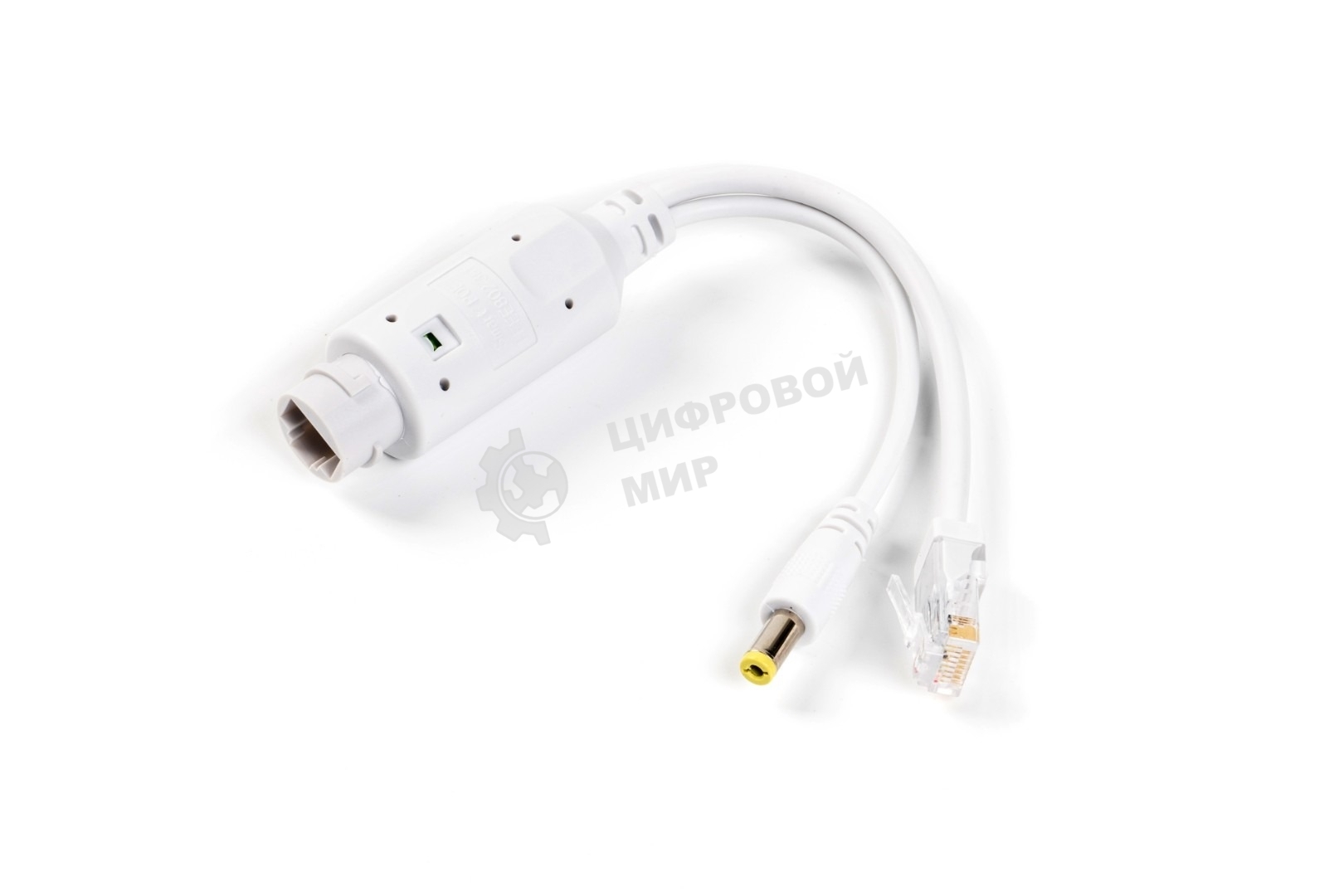 Сплиттер PSE-SP-1A-E v.2 13Вт вход RJ-45 PoE выход RJ-45 Ethernet и DC 12V