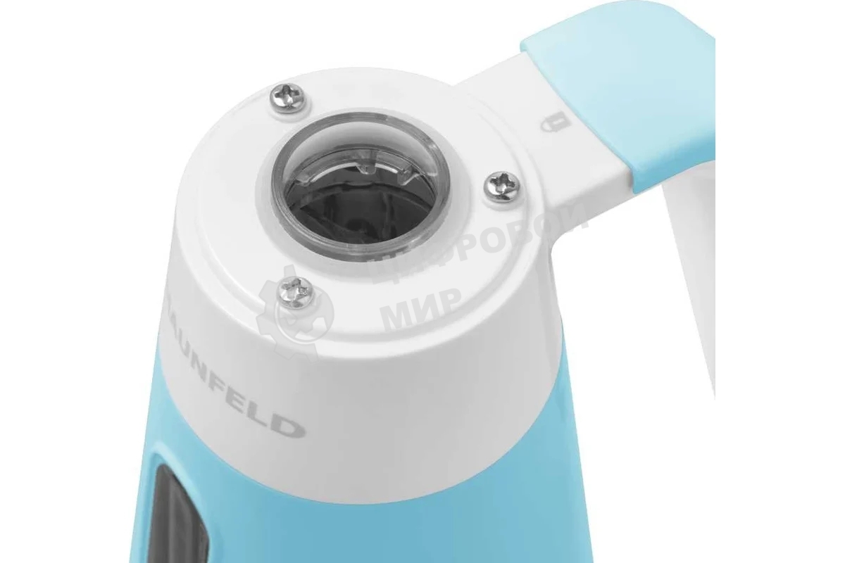 Отпариватель Maunfeld MF-1134BL голубой, 600 Вт, 17 г/мин, 0.1 л
