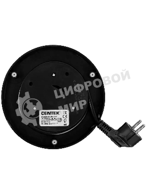 Чайник электрический Centek CT-0013 стекло, 2200 Вт, 1.8 л, серебристый