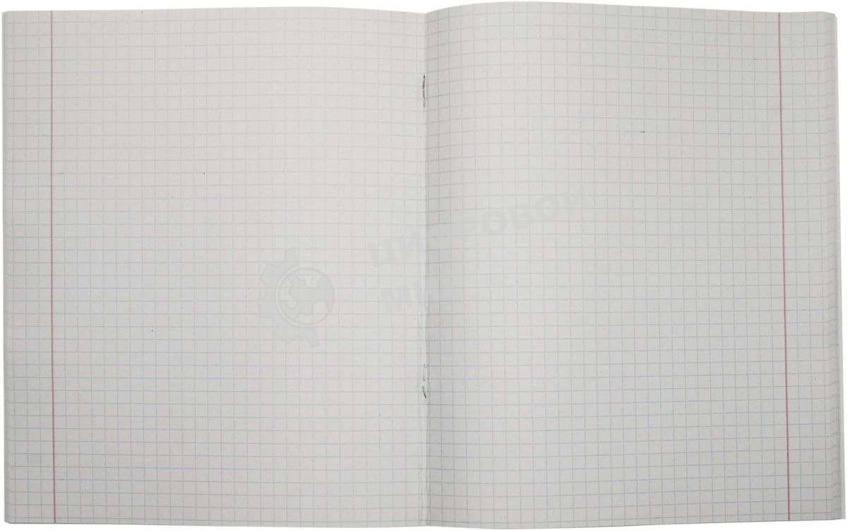 Тетрадь Buro 96л. клет. A5 202х163 1диз. бумвинил скоба синий