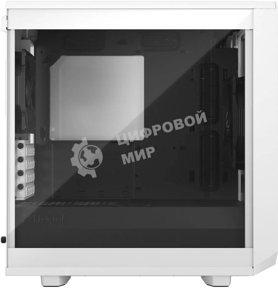 Компьютерный корпус Fractal Design Meshify 2 Mini белый TG Clear Tint/FD-C-MES2M-02