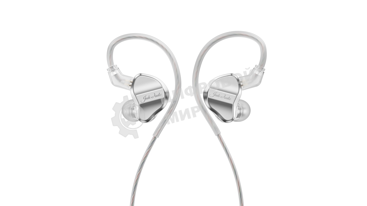 Проводные наушники FiiO JD1 серебристый, внутриканальные