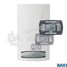Газовый котел BAXI LUNA 3 Comfort 240 Fi, 24 кВт макс.65°C 14.3л/мин при +25°С