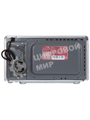 Микроволновая печь Pioneer MW229D серебристый, 20 л, 700 Вт, переключатели - кнопки, поворотный механизм