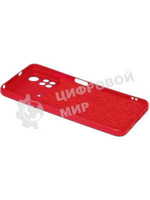 Чехол (клип-кейс) DF poOriginal-06 для Poco M4 Pro (4G) красный