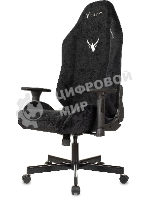 Кресло игровое Бюрократ Knight N1 Fabric черный Light-20, с подголов. крестовина металл